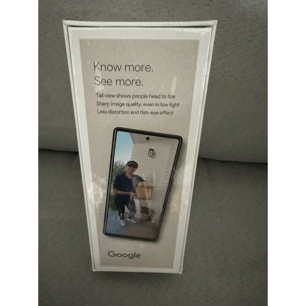 Lot Of 2 Google Nest 2nd Gen Wired Video Doorbell Camera (Snow) White Brand New
